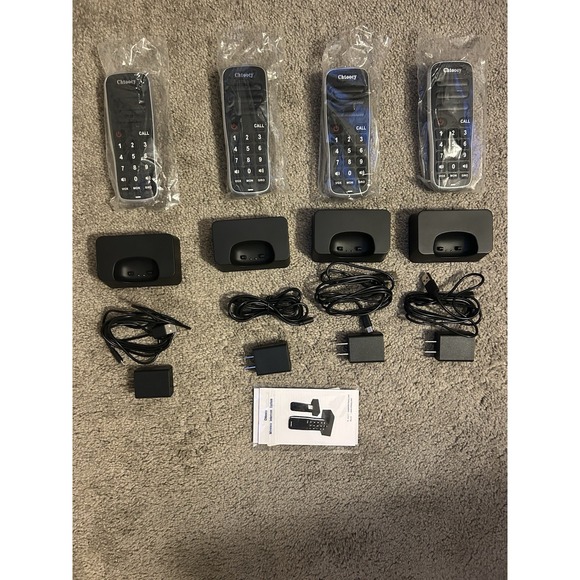 Chtoochy Handheld Wireless Rechargeable Intercom‎ System 4 New C668-P4 - Picture 7 of 9